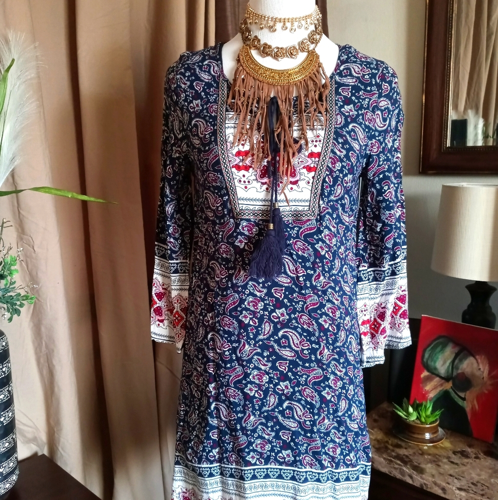 Beautiful tribal multicolored top